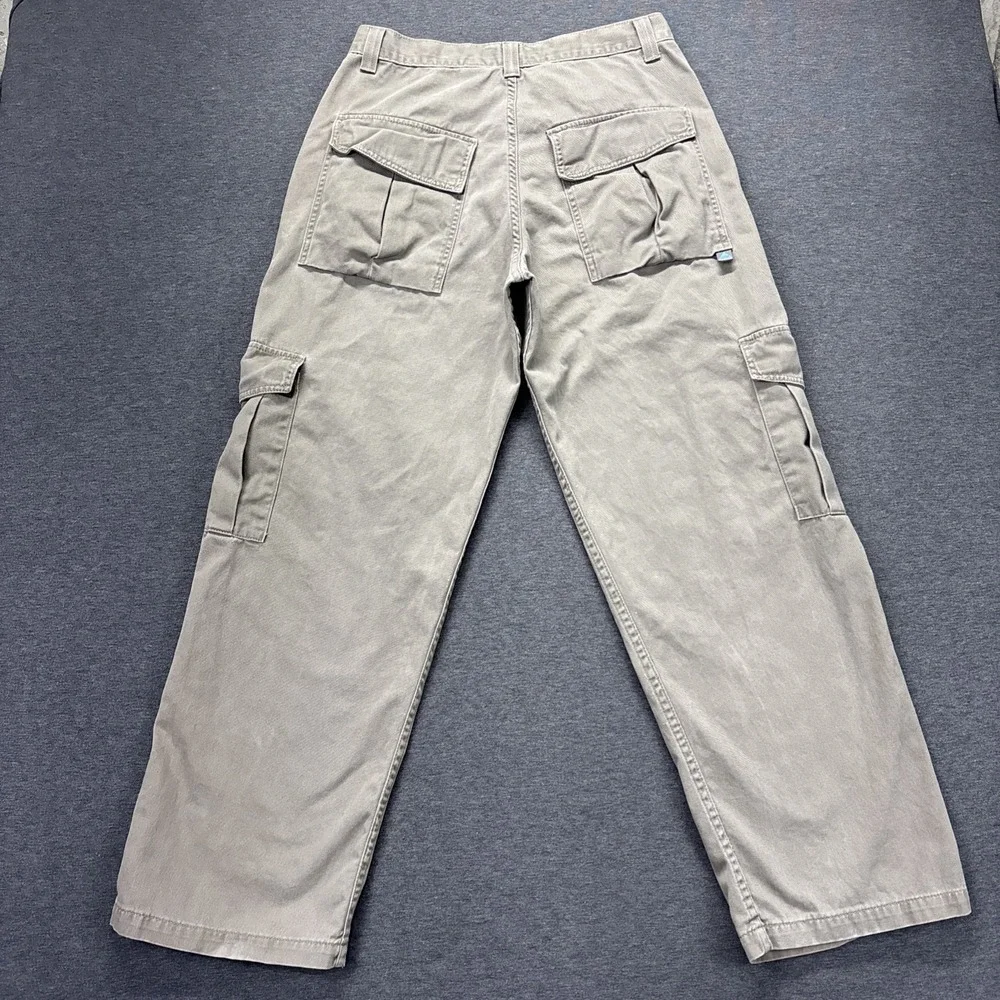 Vintage‎ Y2K Levi's Silver Tab Cargo Pants Mens FIT-32x31  TAG-32x32 Khaki Work